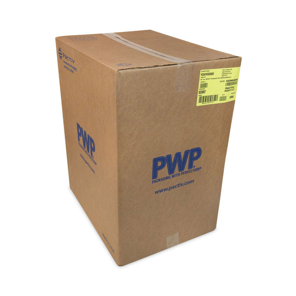 Pactiv Evergreen EarthChoice Recycled PET Hinged Container, 32 oz, 7.31 x 5.88 x 3.25, Clear, Plastic, 280/Carton (PCTYCA910320000) Case of 280