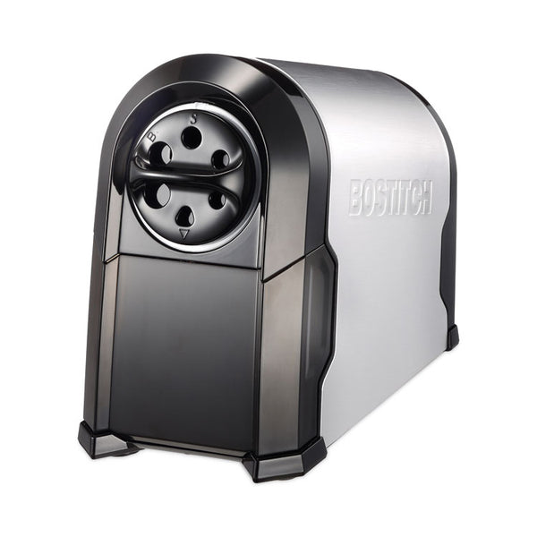 Bostitch® Super Pro Glow Commercial Electric Pencil Sharpener, AC-Powered, 6.13 x 10.63 x 9, Black/Silver (BOSEPS14HC)