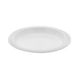 Pactiv Evergreen Meadoware Impact Plastic Dinnerware, Plate, 6" dia, White, 1,000/Carton (PCTYMI6)