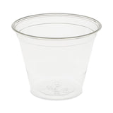 Pactiv Evergreen EarthChoice Recycled Clear Plastic Cold Cups, 9 oz, Clear, 975/Carton (PCTYP9C)