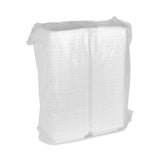 Pactiv Evergreen SmartLock Foam Hinged Lid Container, Medium, 8 x 8 x 3, White, 150/Carton (PCTYHLW08010000) Case of 150