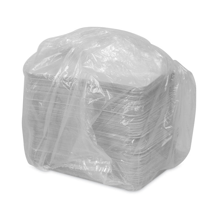 Pactiv Evergreen Aluminum Take-Out Container Lid, Loaf Pan Lid, 8.4 x 5.9, White/Aluminum, 400/Carton (PCTYL788)