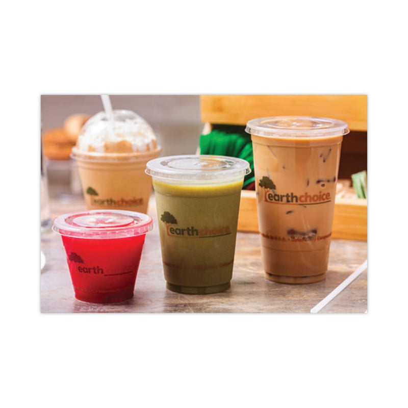 Pactiv EarthChoice Compostable Cold Cups, 9 oz, Clear/Printed, 975/Carton (PCTYPLA9CEC) Case of 975