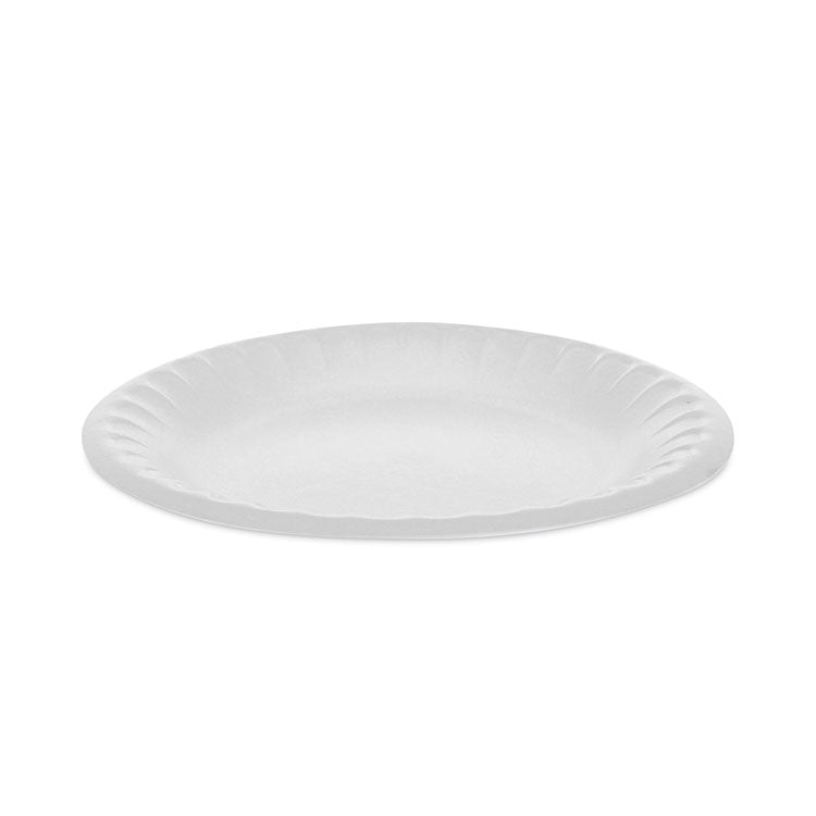 Pactiv Evergreen Placesetter Satin Non-Laminated Foam Dinnerware, Plate, 6" dia, White, 1,000/Carton (PCTYTH100060000) Case of 1000