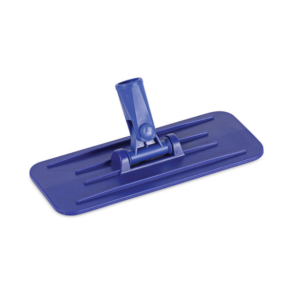 Boardwalk® Swivel Pad Holder, Plastic, Blue, 4 x 9, 12/Carton (BWK00405)