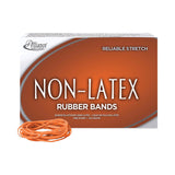 Alliance® Non-Latex Rubber Bands, Size 19, 0.04" Gauge, Orange, 1 lb Box, 1,440/Box (ALL37196) Box of 1750