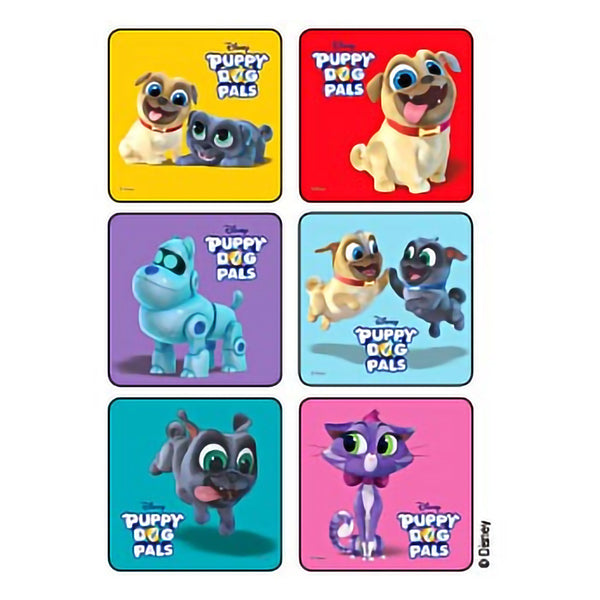 Kids Love Stickers® 75 per Pack Puppy Dog Pals Sticker 2-1/2 Inch (1102530_PK) 75/PK
