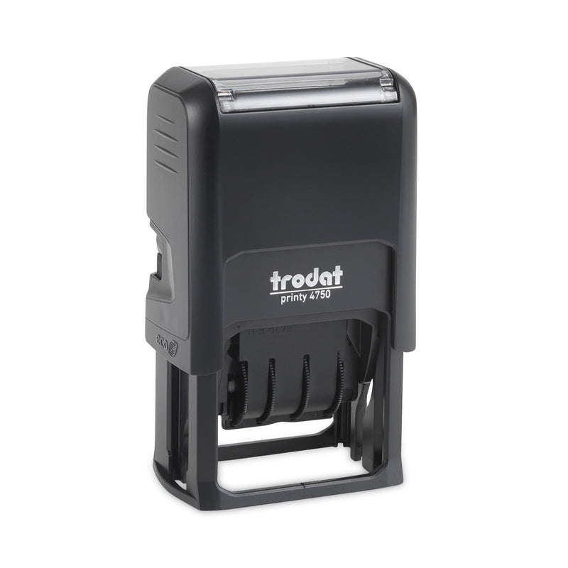 U.S. Stamp & Sign Economy 5-in-1 Date Stamp, Self-Inking, 1 x 1 5/8, Blue/Red (USSE4756) Each