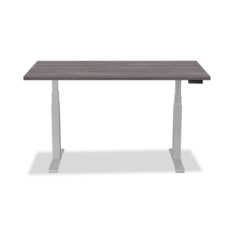 Fellowes® Levado Laminate Table Top, 60" x 30", Gray Ash (FEL9650101)