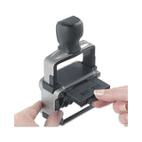 Trodat® Professional 12-Message Date Stamp, Self-Inking, 2.25 x 0.38, Black (USST5117) Each