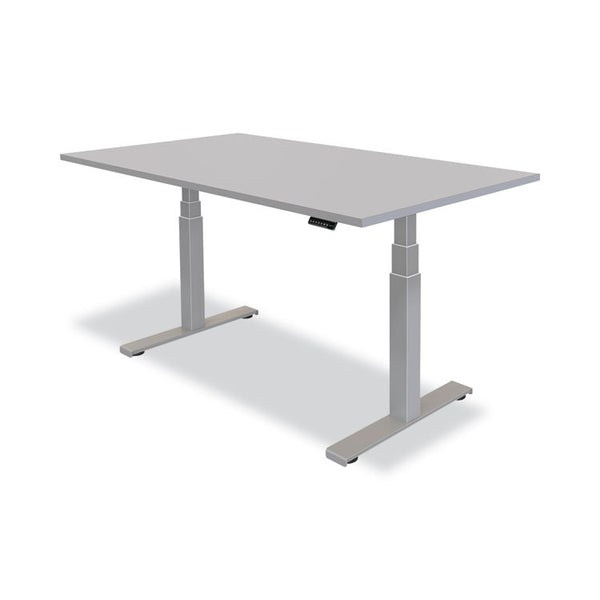 Fellowes® Levado Laminate Table Top, 60" x 30", Gray (FEL9649501)
