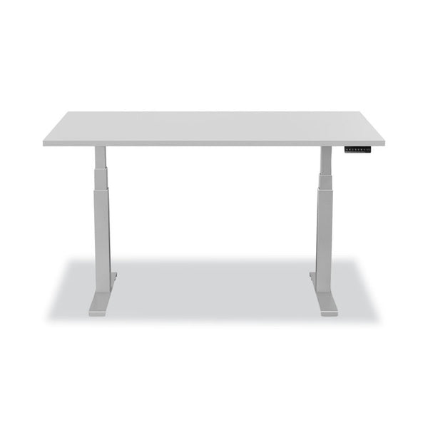 Fellowes® Levado Laminate Table Top, 48" x 24", Gray (FEL9649401)
