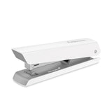 Fellowes® LX820 Classic Full Strip Stapler, 20-Sheet Capacity, White (FEL5011401)