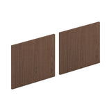 HON® Mod Laminate Doors for 72"W Mod Desk Hutch, 17.86 x 14.82, Sepia Walnut  2/Carton (HONLDR72LMLE1)