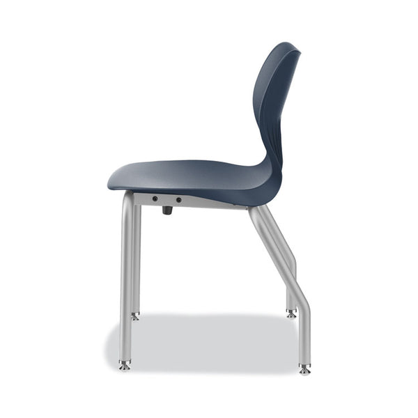 HON® SmartLink Four-Leg Chair, 19.5" x 19.63" x 31", Regatta Seat, Regatta Base, 4/Carton (HONSL4L18EREP)