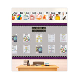 Carson-Dellosa Education Curriculum Bulletin Board Set. Alphabet, 27 Pieces (CDP110517)