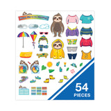 Carson-Dellosa Education Curriculum Bulletin Board Set, Dress Me for the Weather, 54 Pieces (CDP110487) Each