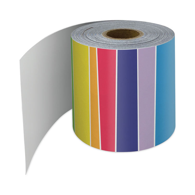 Carson-Dellosa Education Rolled Straight Borders, 2.25" x 65 ft, Rainbow (CDP108475) Each