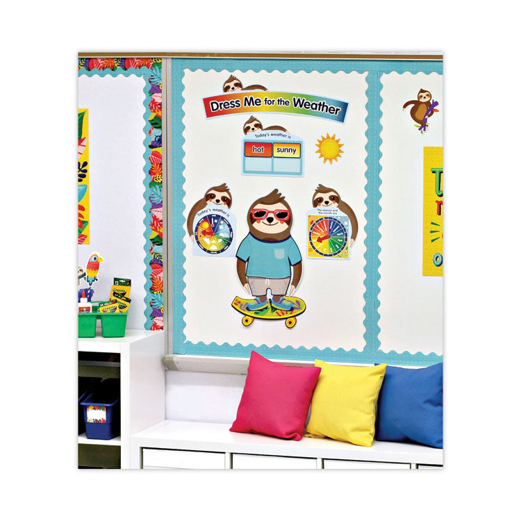 Carson-Dellosa Education Curriculum Bulletin Board Set, Dress Me for the Weather, 54 Pieces (CDP110487) Each