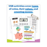 Carson-Dellosa Education In a Flash USB, US Money, Ages 6-8, 229 Pages (CDP109579)