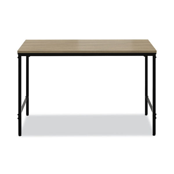 Safco Simple Work Desk, 45.5" x 23.5" x 29.5", Walnut (SAF5272BLWL)