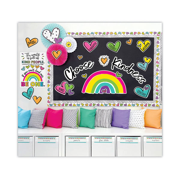 Carson-Dellosa Education Motivational Bulletin Board Set, Kind Vibes, 75 Pieces (CDP110524) Each