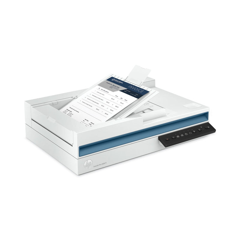 HP ScanJet Pro 2600, 1200 dpi Optical Resolution, 60-Sheet Duplex Auto Document Feeder (HEW20G05A) Each