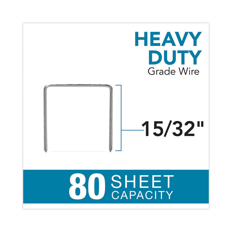 Rapid® Staple Cartridge, 0.47" Leg, 0.5" Crown, Steel, 210/Cartridge, 5 Cartridges/Pack, 1,050/Pack (RPD02904)