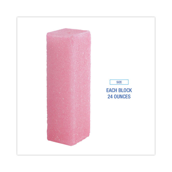 Boardwalk® Deodorizing Para Wall Blocks, 24 oz, Pink, Cherry, 6/Box (BWKW24)