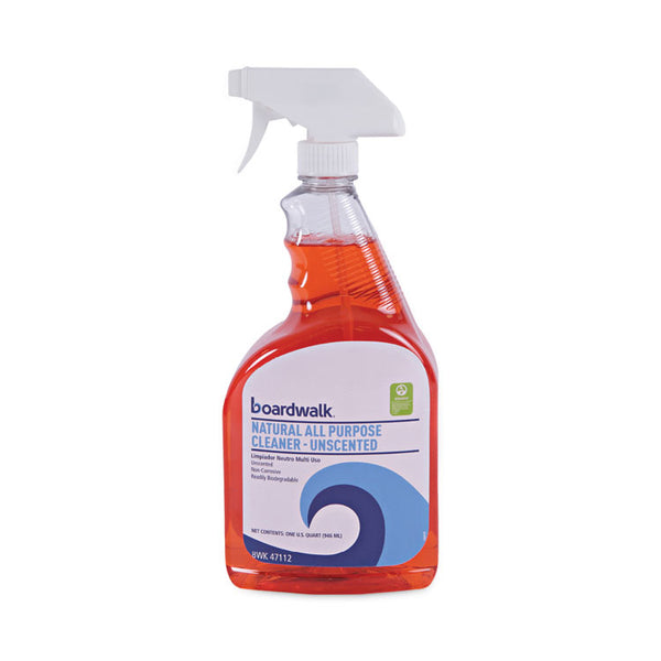 Boardwalk® Natural All Purpose Cleaner, Unscented, 32 oz Spray Bottle, 12/Carton (BWK47112)