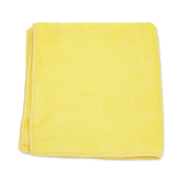 HOSPECO® MicroWorks Microfiber Towels, 12 x 12, Yellow, Dozen (HOS2501YDZ) 1 Dozen