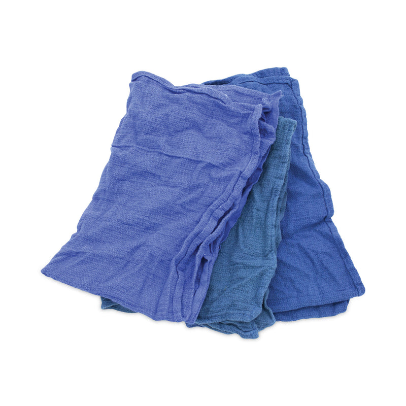 Reclaimed Surgical Huck Towels, Blue, 5 lb/Carton (HOS53905) Box of 5