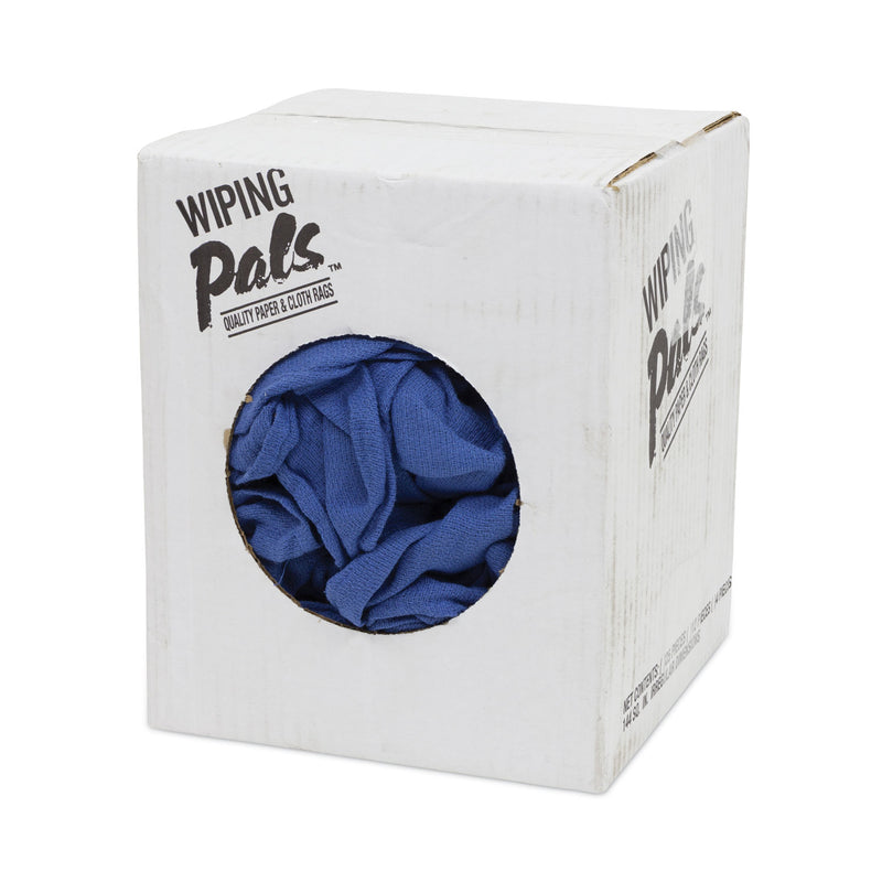 Reclaimed Surgical Huck Towels, Blue, 5 lb/Carton (HOS53905) Box of 5