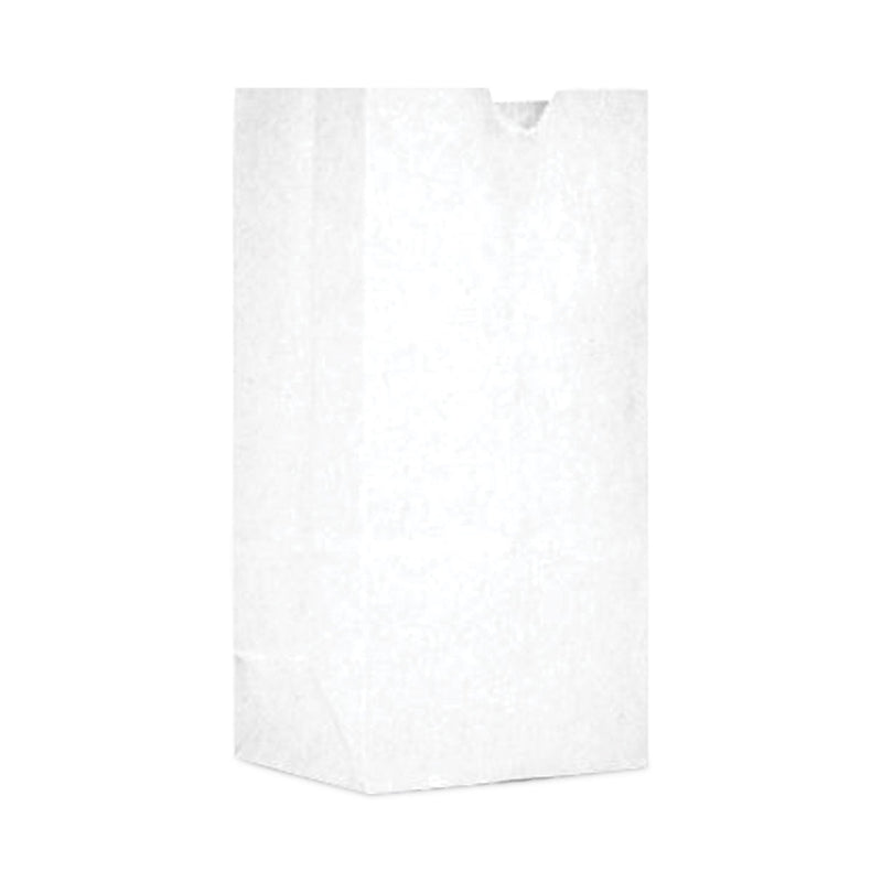 AJM Packaging Corporation Grocery Bag, 7" x 10.5", White, 500/Carton (BAGGW1500) Case of 500