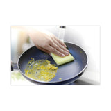 Scotch-Brite® Dobie All-Purpose Cleaning Pad, 3.15 x 4.95, 2.24" Thick, Yellow, 24/Carton (MMM56855) Case of 24