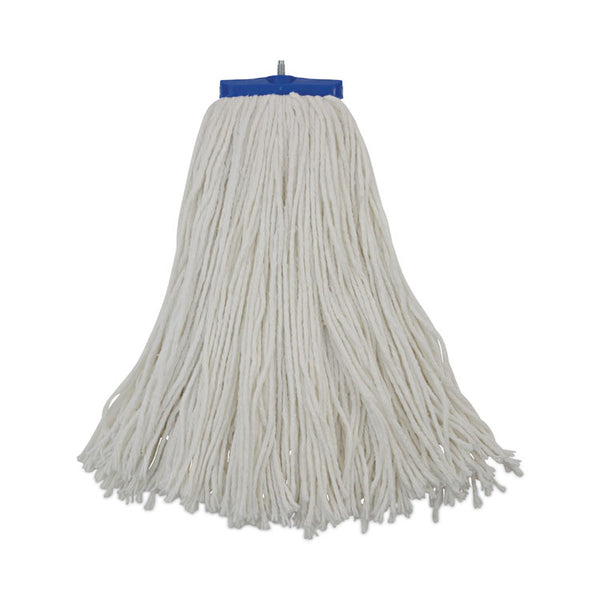 Boardwalk® Cut-End Lie-Flat Wet Mop Head, Rayon, 16oz, White (BWK716REA) Each