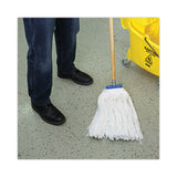 Boardwalk® Cut-End Lie-Flat Wet Mop Head, Rayon, 24oz, White (BWK724REA) Each