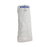 Boardwalk® Cut-End Lie-Flat Wet Mop Head, Rayon, 24oz, White (BWK724REA) Each