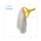 Boardwalk® Cut-End Wet Mop Heads, Rayon, White, 12/Carton (BWKRM03032S) Case of 12