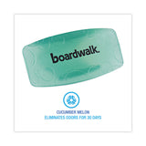 Boardwalk® Bowl Clip, Cucumber Melon Scent, Green, 72/Carton (BWKCLIPCMECT) Case of 72