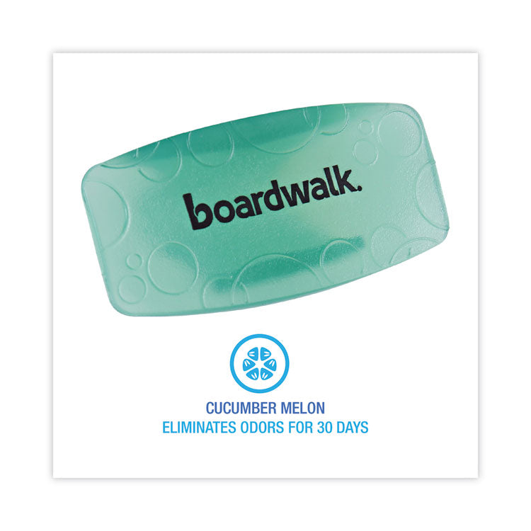 Boardwalk® Bowl Clip, Cucumber Melon Scent, Green, 72/Carton (BWKCLIPCMECT) Case of 72