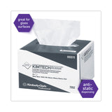 Kimtech™ Precision Wipers, POP-UP Box, 1-Ply, 4.4 x 8.4, Unscented, White, 280/Box, 60 Boxes/Carton (KCC05511)