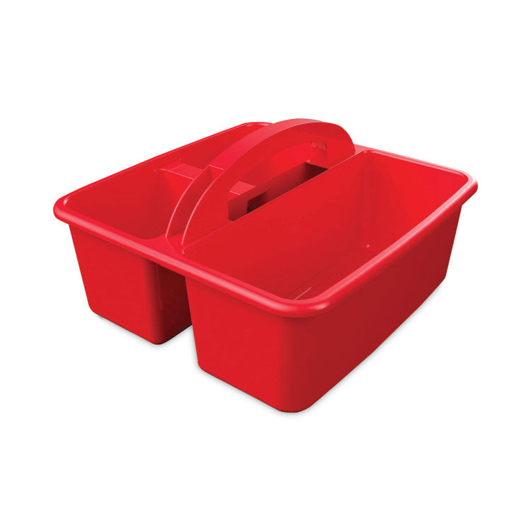 Deflecto Antimicrobial Creativity Storage Caddy, Red (DEF39505RED) Each