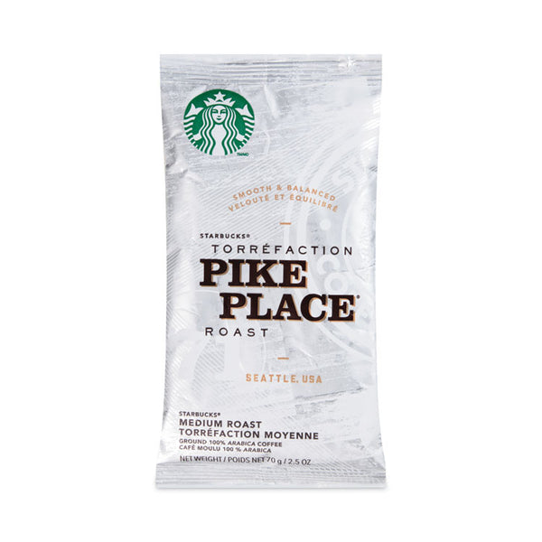 Starbucks® Coffee, Pike Place, 2.7 oz Packet, 72/Carton (SBK11018197CT)