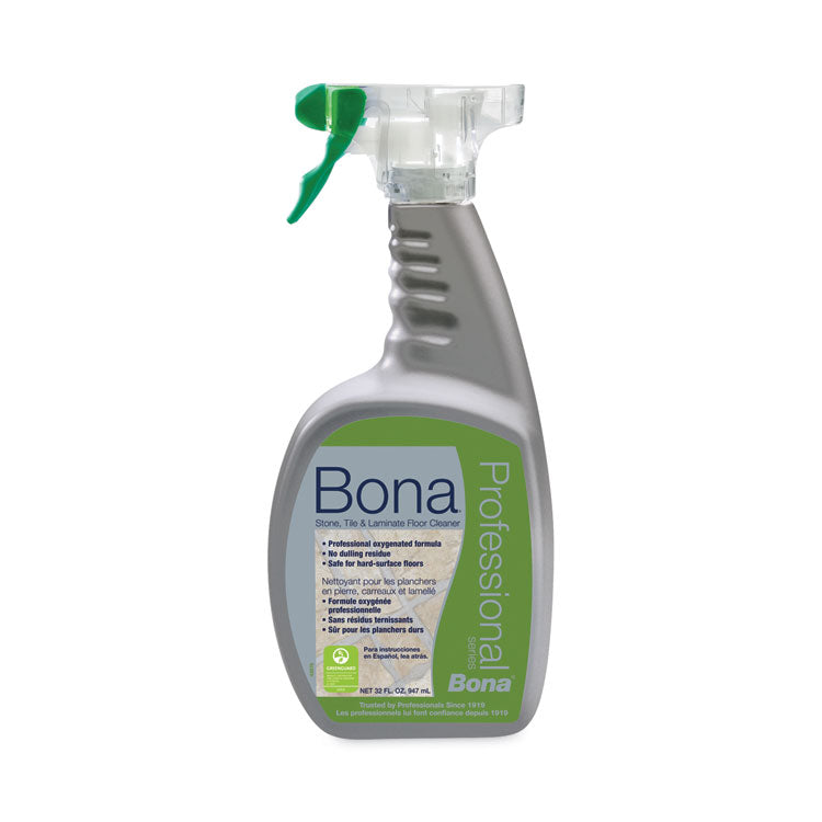 Bona® Stone, Tile and Laminate Floor Cleaner, Fresh Scent, 32 oz Spray Bottle (BNAWM700051188) Each