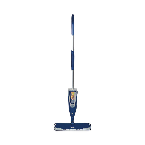 Bona® Hardwood Floor Mop, 15" Wide Microfiber Head, 52" Blue Plastic/Steel Handle (BNAWM710013408)