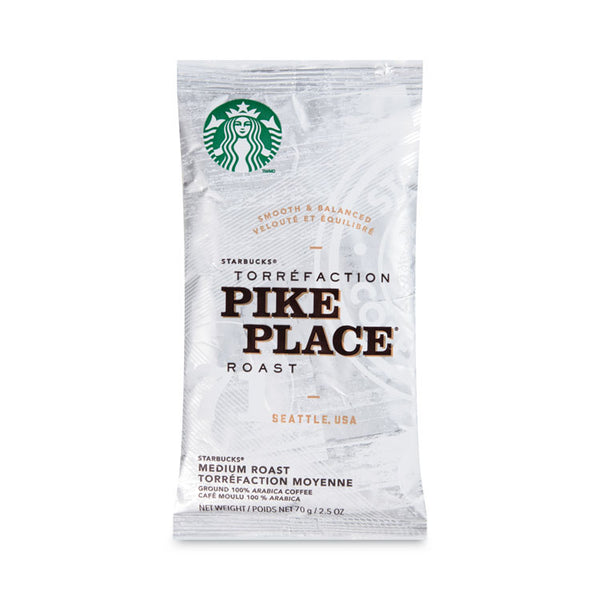 Starbucks® Coffee, Pike Place, 2.5oz, 18/Box (SBK11018197)