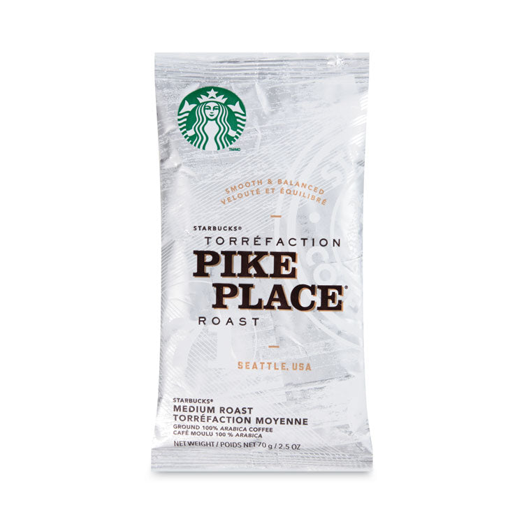 Starbucks® Coffee, Pike Place, 2.5oz, 18/Box (SBK11018197) Box of 18