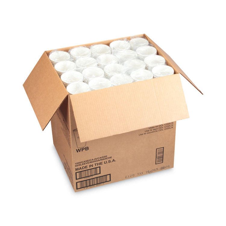 Starbucks® Hot Cups, 12 oz, White with Green Starbucks Logo, 1,000/Carton (SBK11098806)