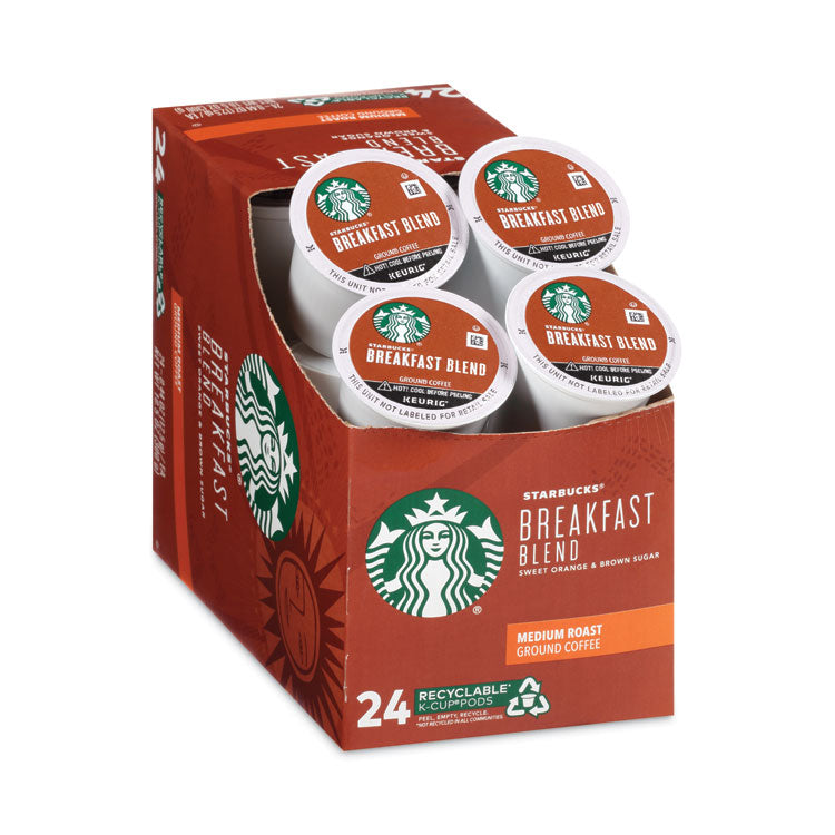 Starbucks® Breakfast Blend Coffee K-Cups, 96/Carton (SBK011111157CT)